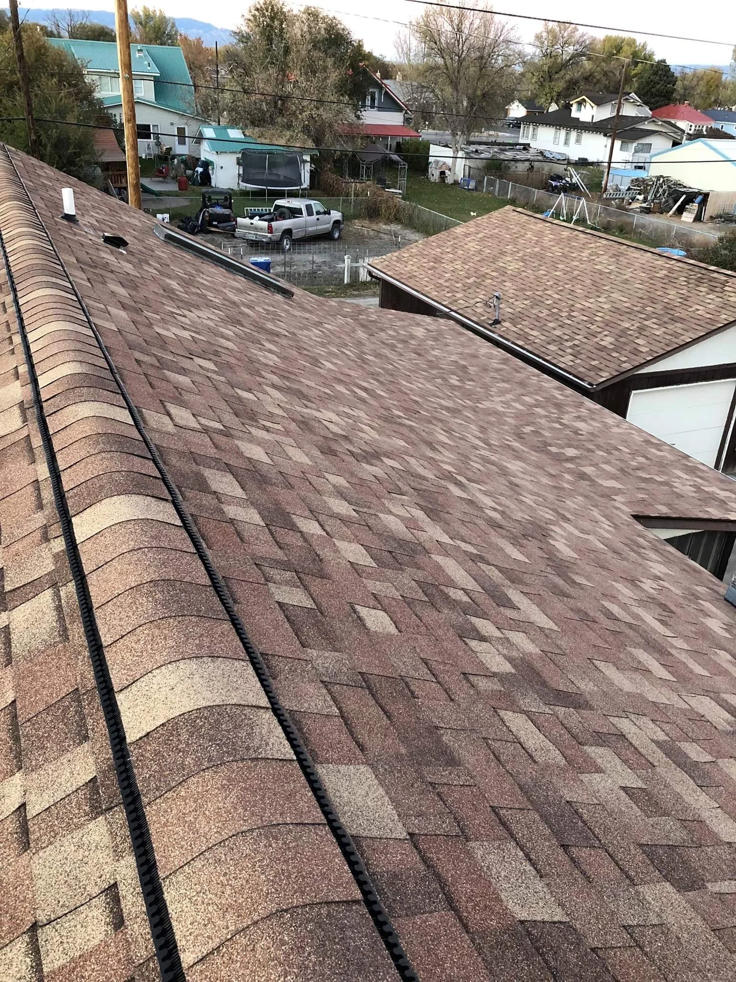 Emergency roof repair in the Bighorn Basin