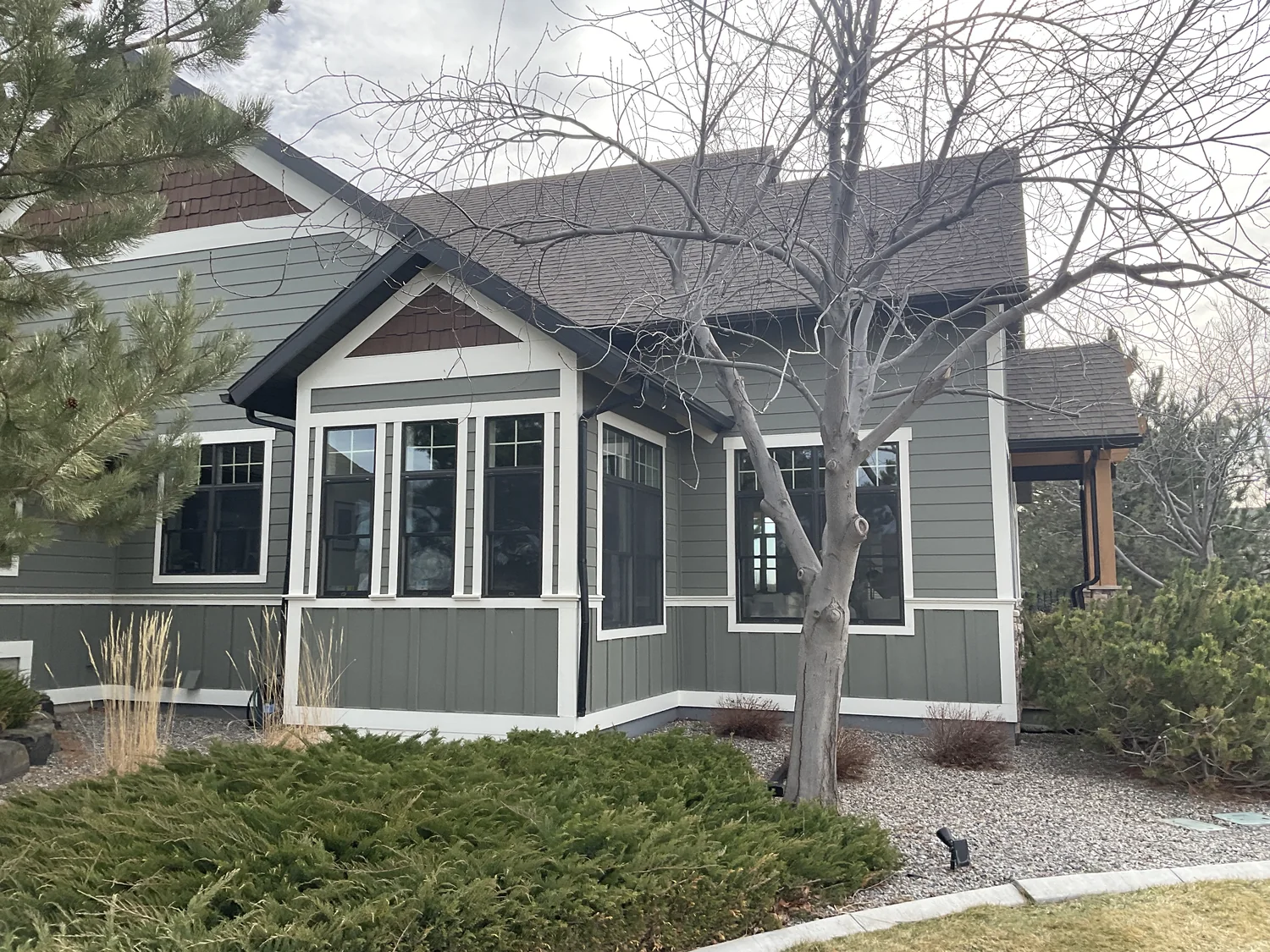 Roof leak repair on a home near Cody